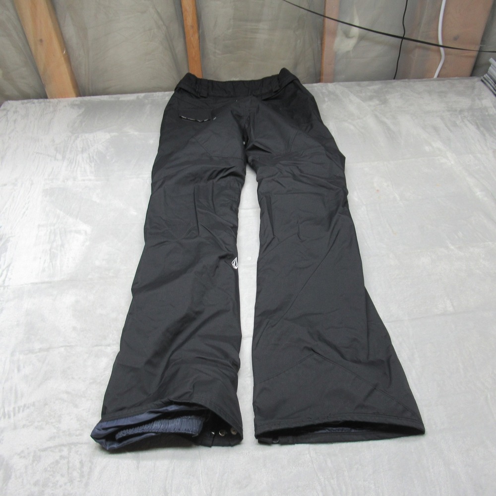 Volcom Twain Snow Pants Womens Small Black Waterproof Rain Wind Ski Winter 28x31 - Picture 2 of 15